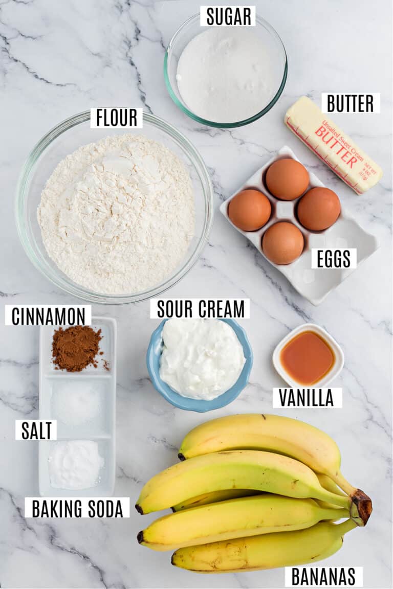 Sour Cream Banana Bread Recipe