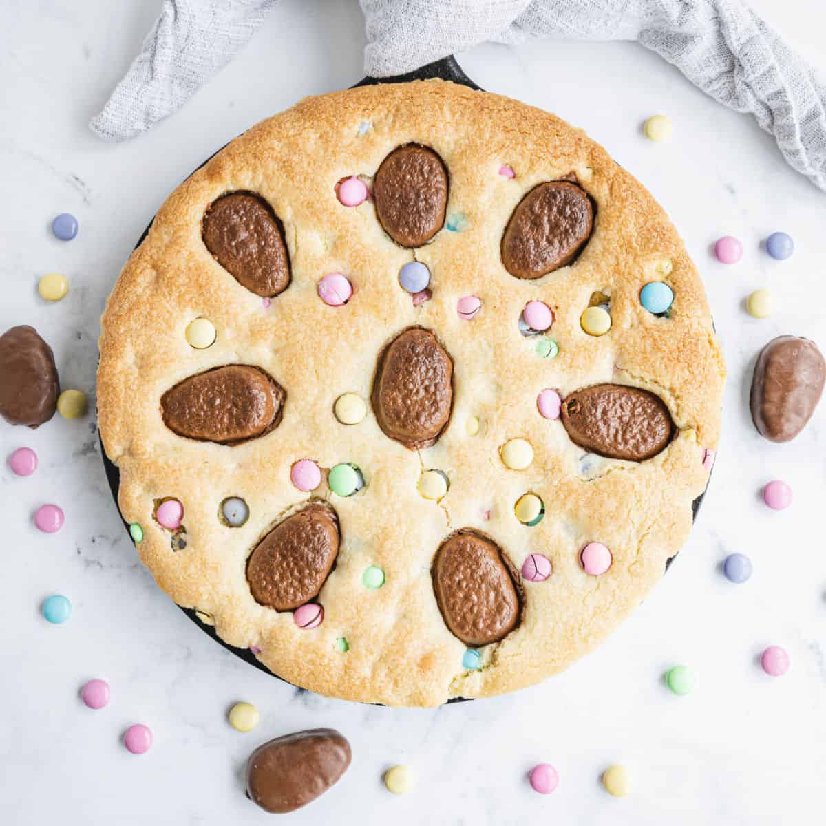 Sugar Cookie Cake Recipe {EASTER} Shugary Sweets