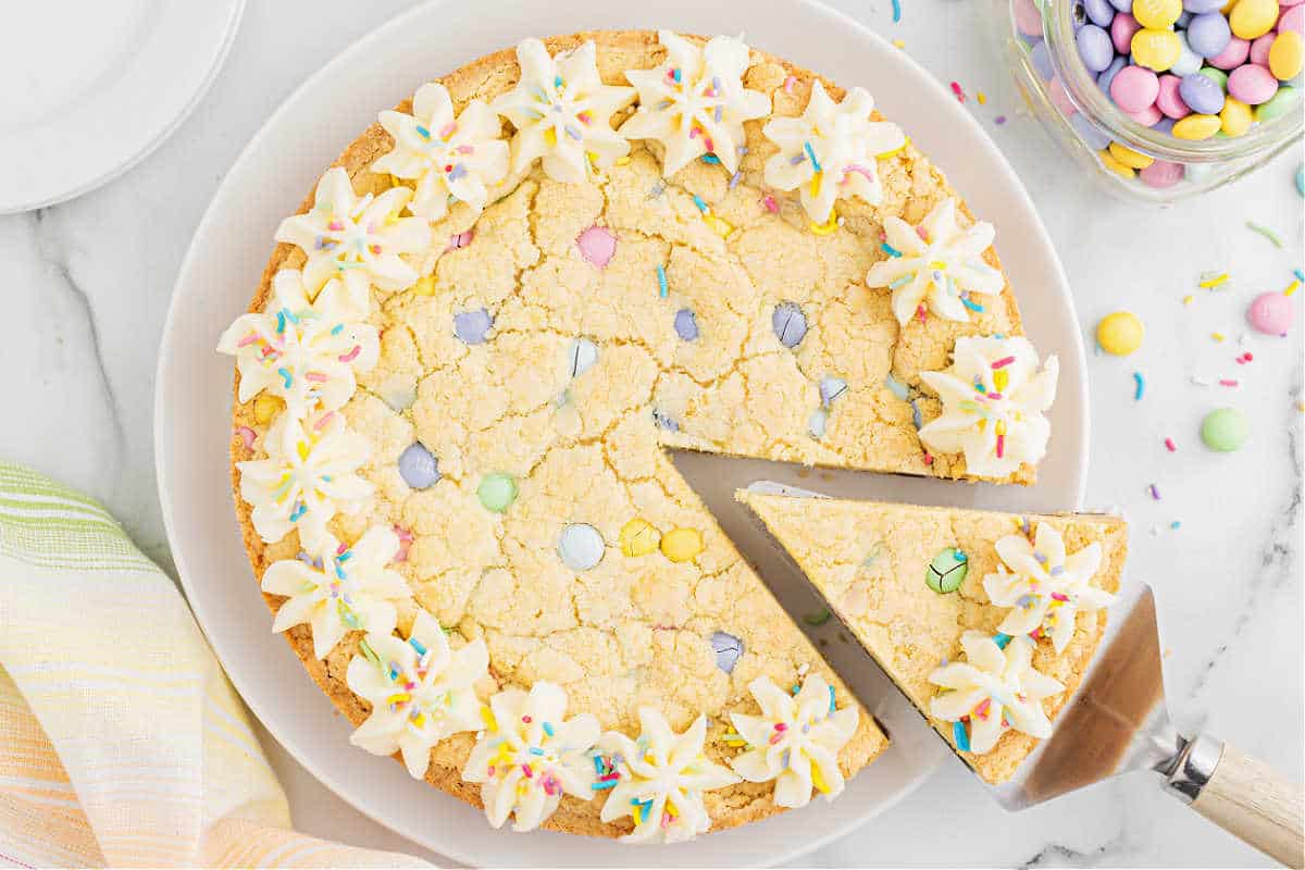 Sugar Cookie Cake Recipe - Shugary Sweets