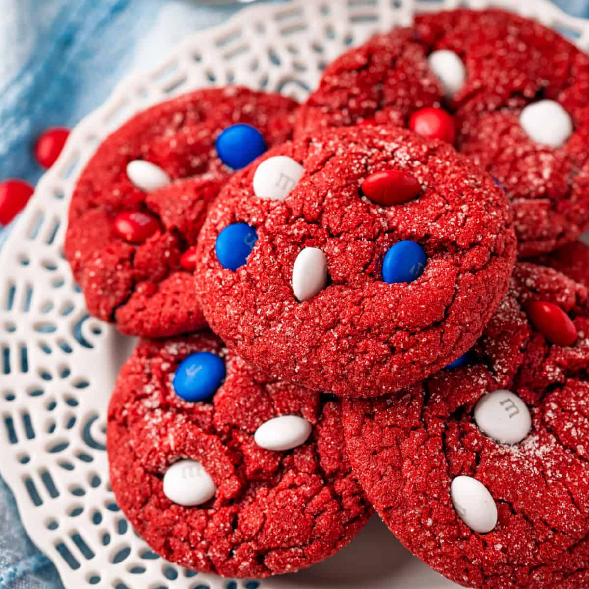 M&M Cookies Recipe - Shugary Sweets