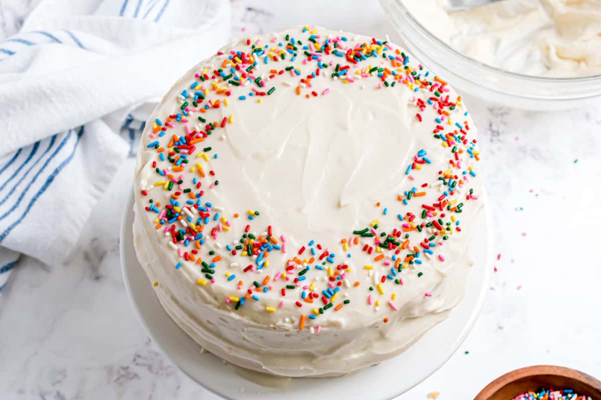 Vanilla Sour Cream Frosting Recipe Shugary Sweets