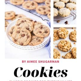 Cookie cookbook with 12 recipes.