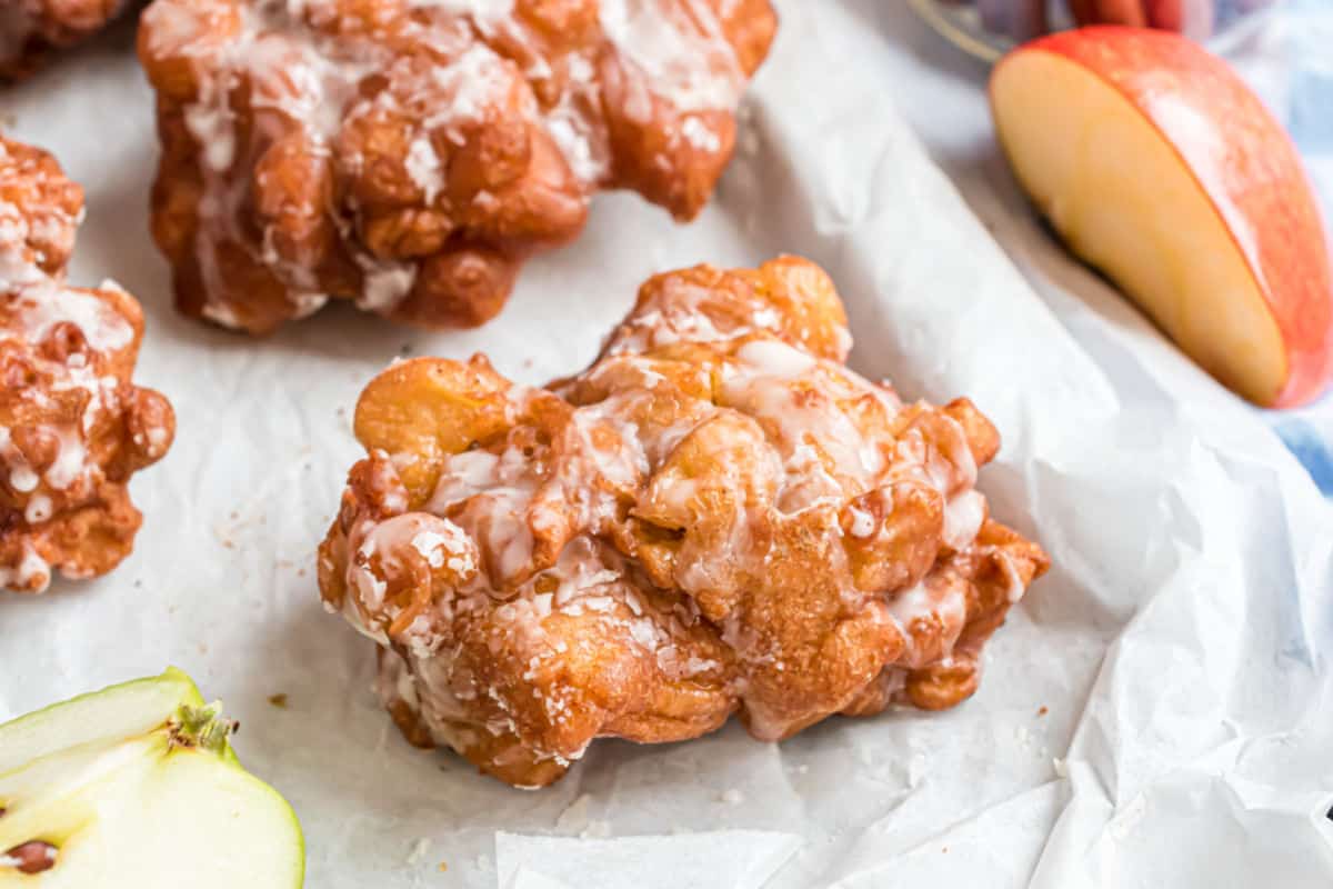 Apple Fritters Recipe - Shugary Sweets