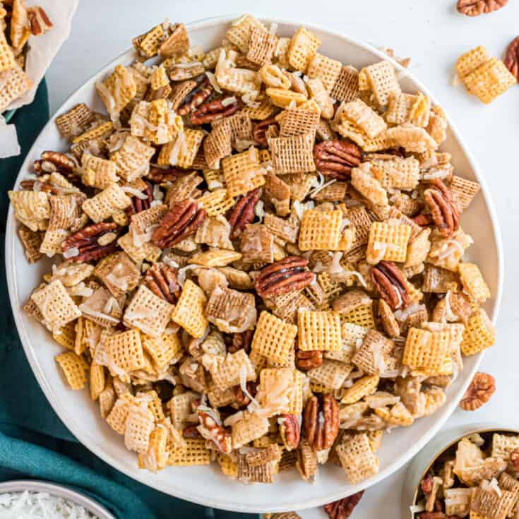 Sweet Holiday Chex Mix Shugary Sweets