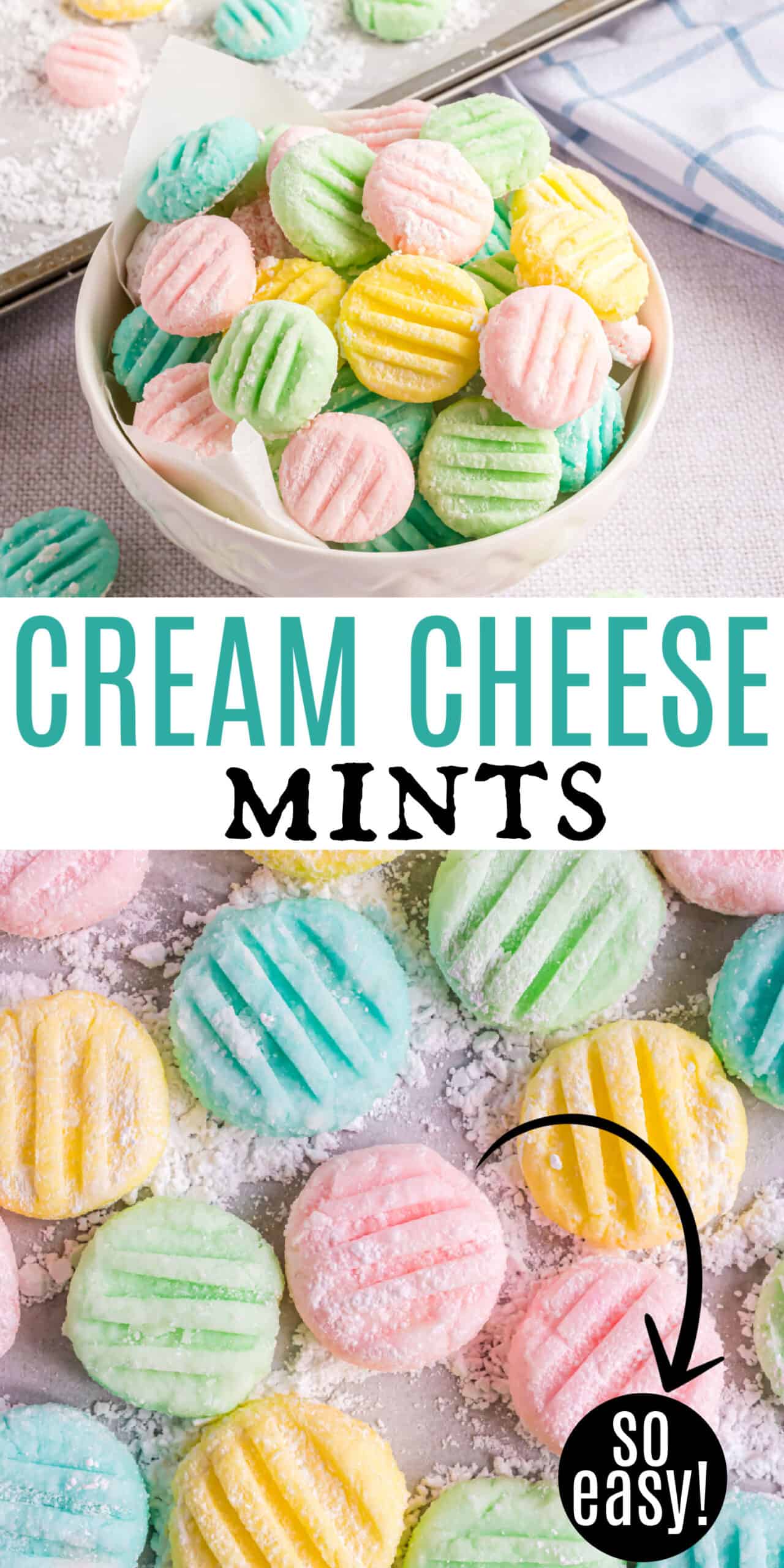 Cream Cheese Mints Recipe - Shugary Sweets