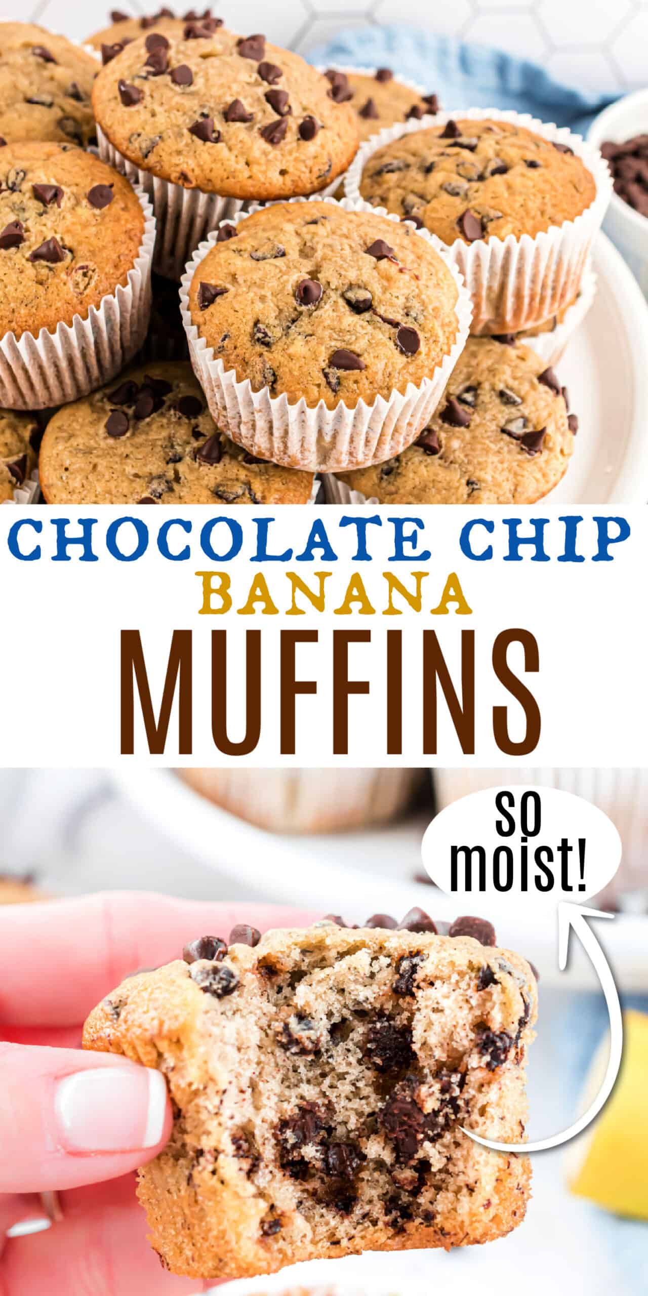 Chocolate Chip Banana Muffins Recipe