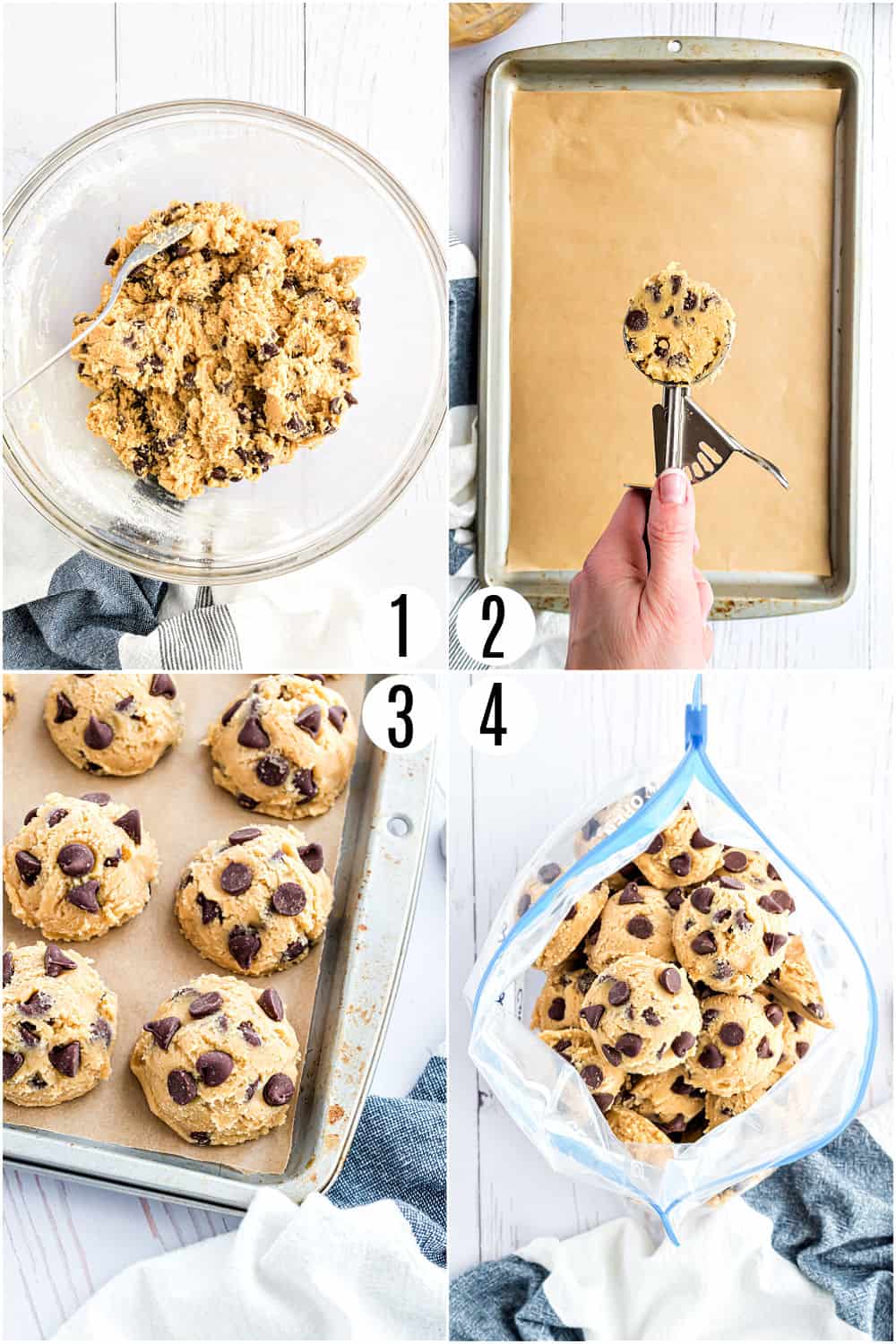 How to Freeze Cookie Dough {Hints for Packing & Defrosting Cookies}