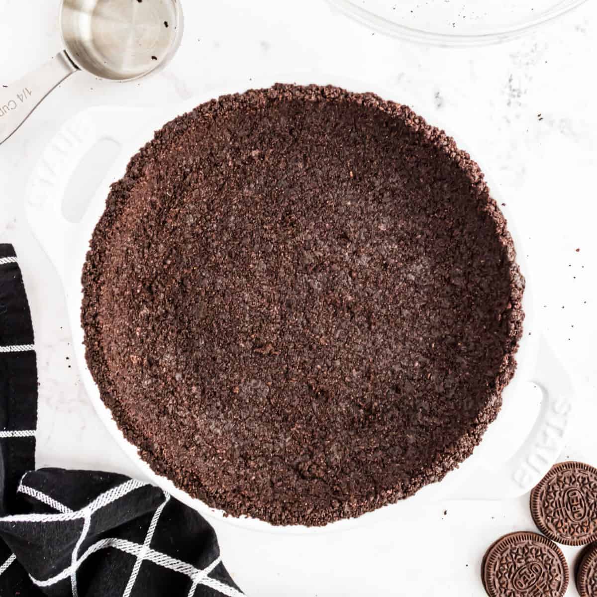 Oreo Pie Crust Recipe - Shugary Sweets