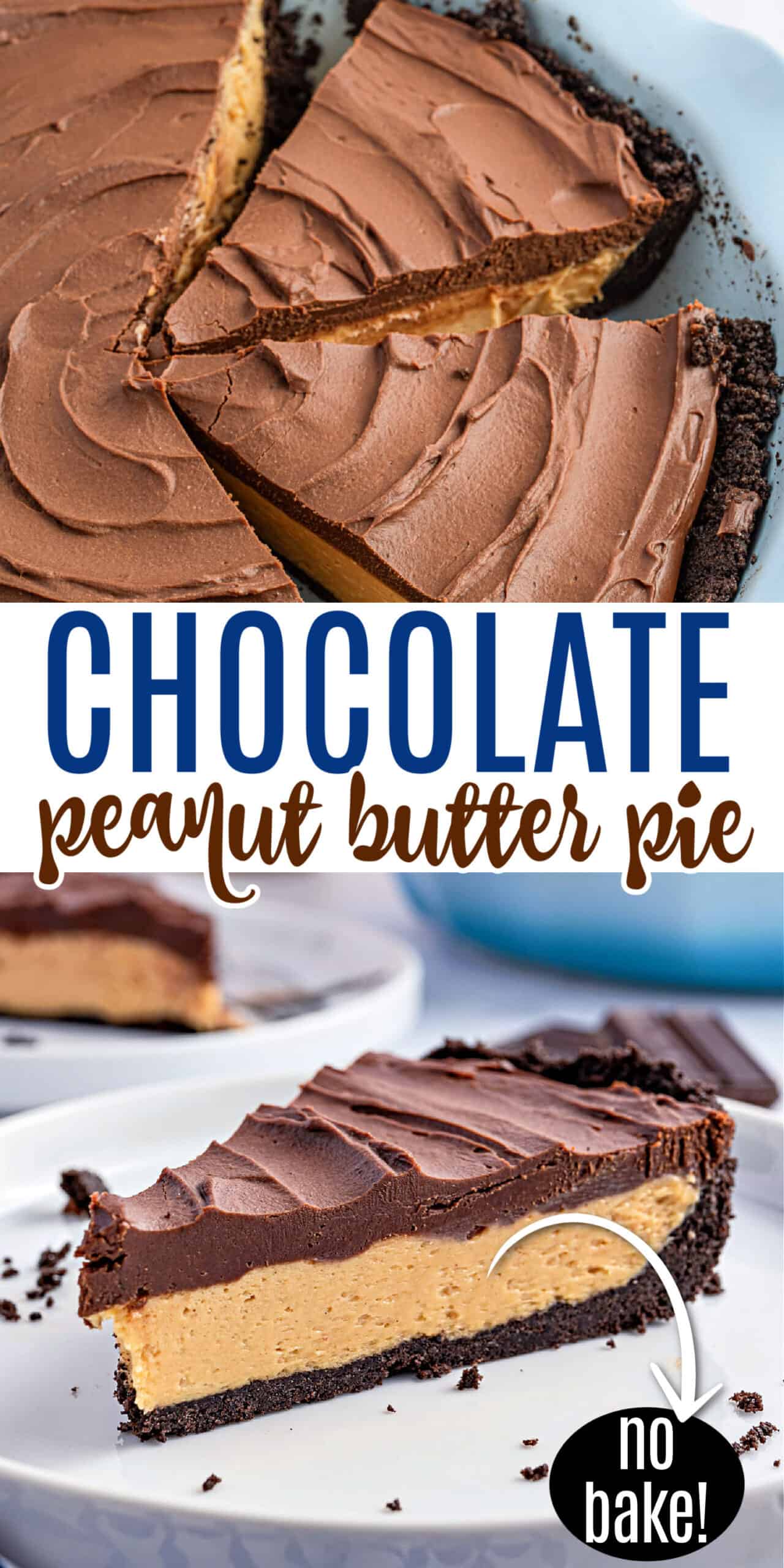 Chocolate Peanut Butter Pie Recipe