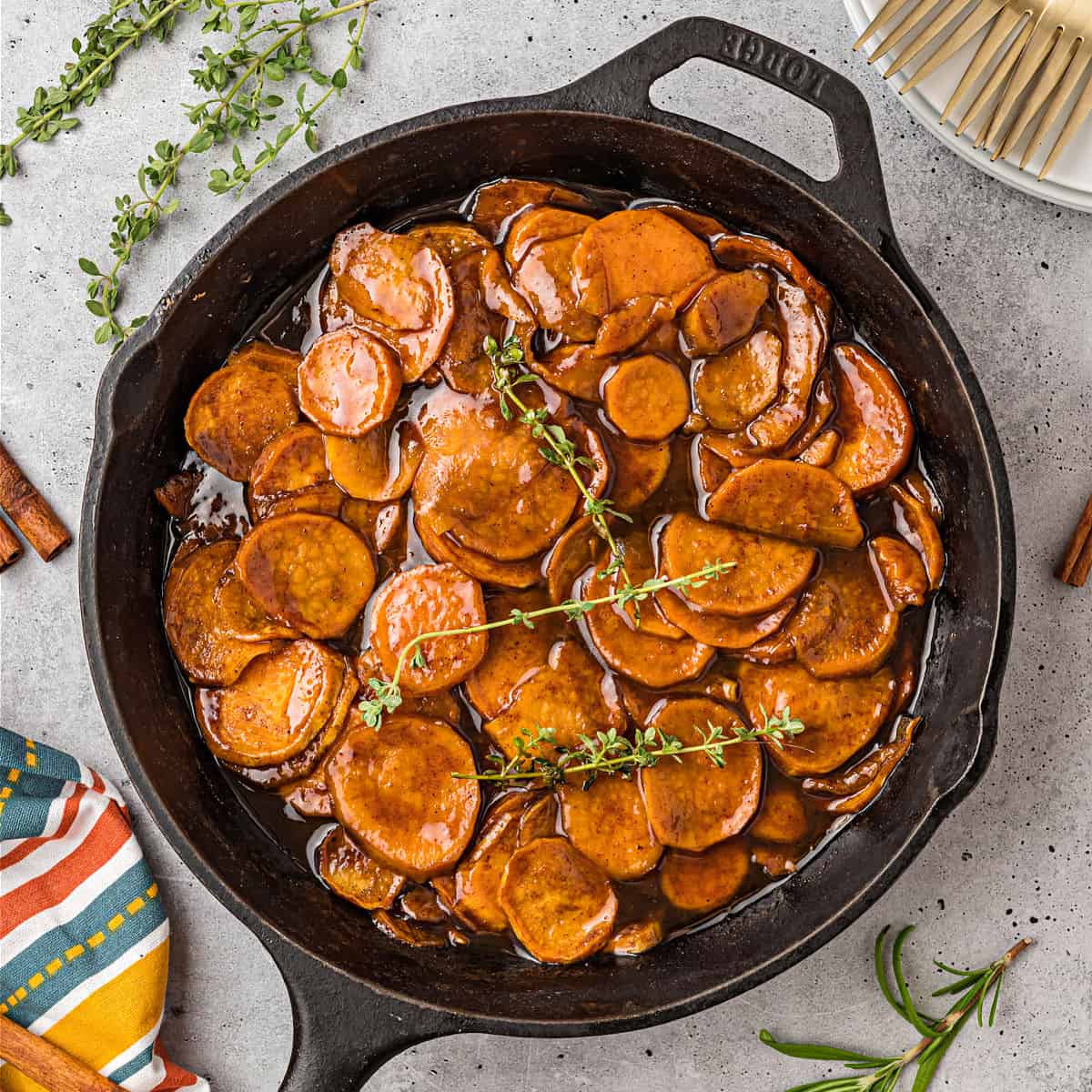 Savory Cast Iron Skillet Potatoes