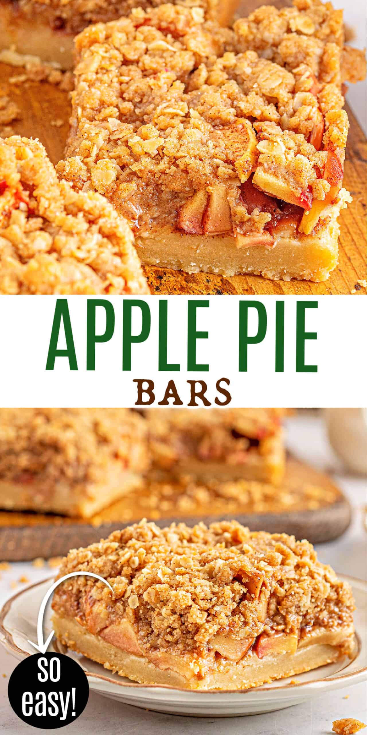 Apple Pie Bars Recipe – Shugary Sweets