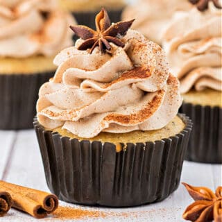 Chai Latte Cupcakes