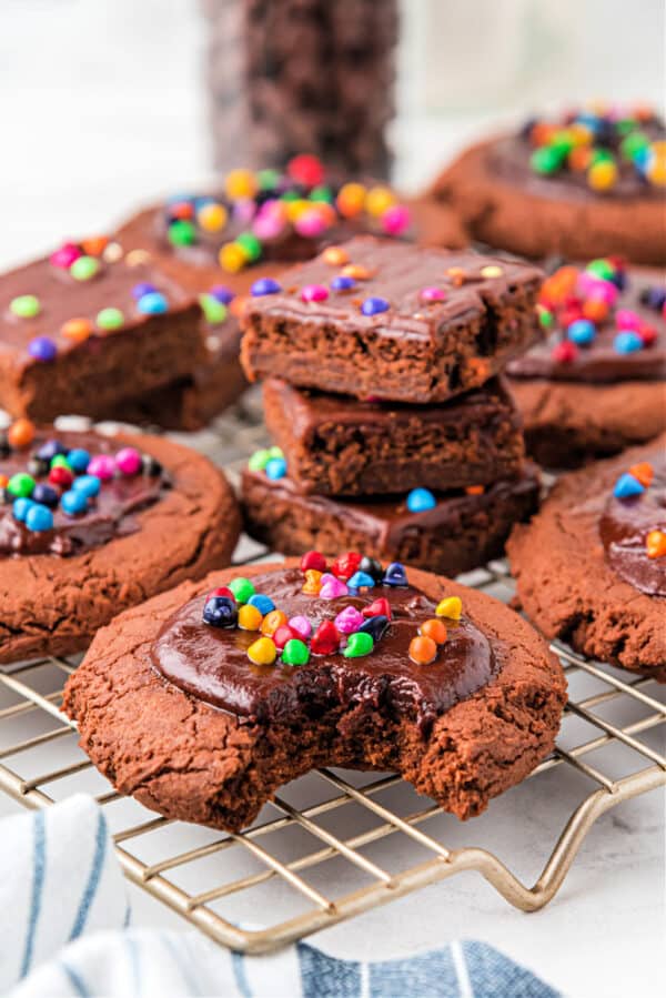 Cosmic Brownie Cookies Recipe - Shugary Sweets