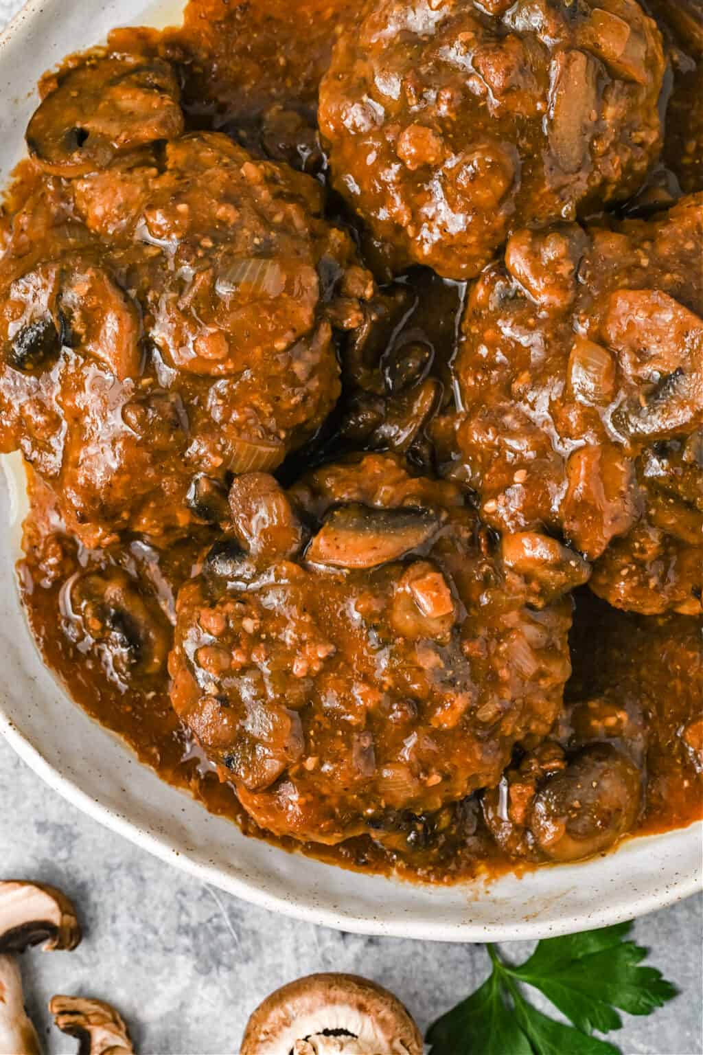 Instant Pot Salisbury Steak Recipe Shugary Sweets