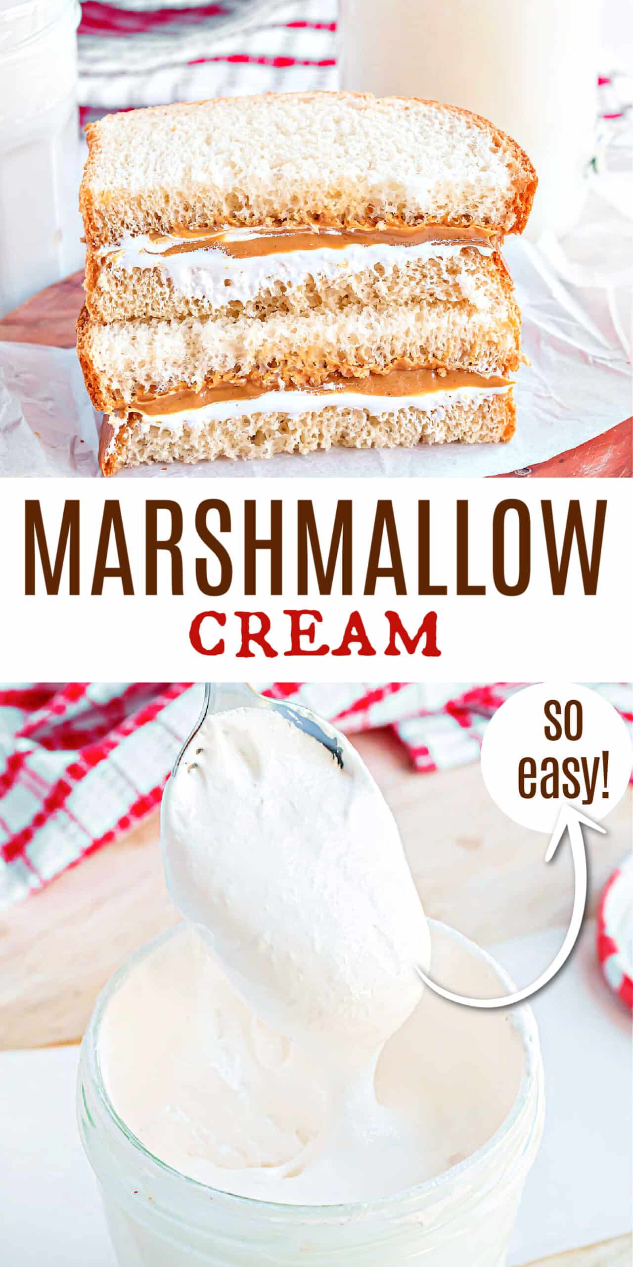 Homemade Eggless Marshmallow Fluff - Mommy's Home Cooking