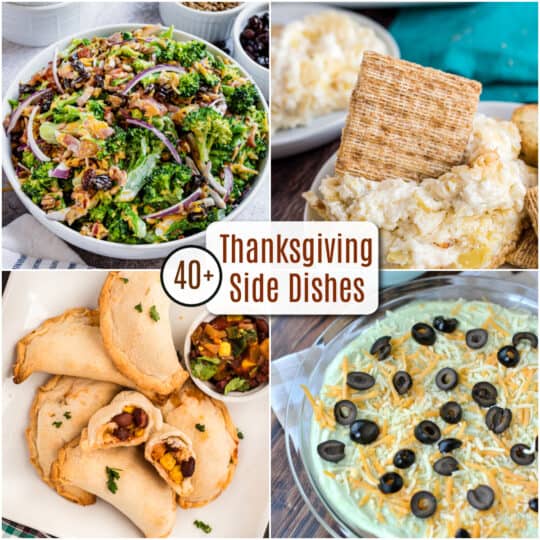 40+ Thanksgiving Side Dishes - Shugary Sweets