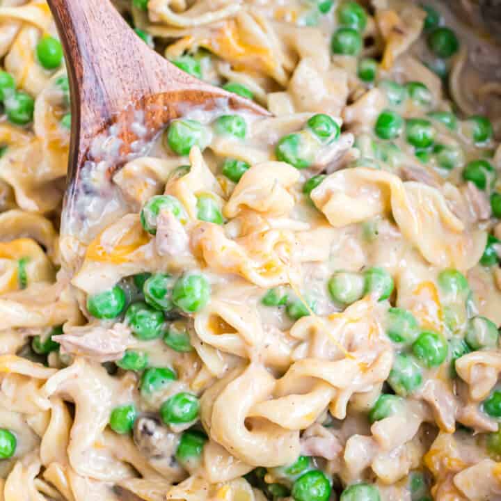 Instant Pot Tuna Casserole delivers a ton of home-cooked, delicious flavor. Even better, it’s super low effort. Layer the ingredients, and let your Instant Pot do the rest! In 20 minutes, you can have a filling, tasty, creamy tuna pasta that’s ready to serve.