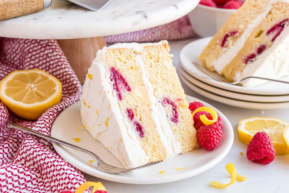 Raspberry Lemon Cake Recipe Shugary Sweets