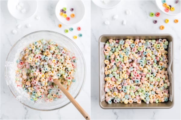 Froot Loop Treats Recipe - Shugary Sweets