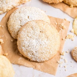 Potato Chip Cookies are a sweet ‘n’ salty combination of my two favorite snacks: cookies and potato chips. They’re incredibly easy to make in one bowl. And you’ll have them in and out of the oven in under 30 minutes. 