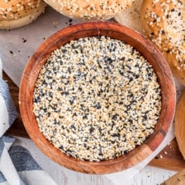 This Everything Bagel Seasoning recipe is nutty, crunchy, garlicky, and simply delicious. It’s the simplest of things to throw together - six ingredients and five minutes - and the flavor is irresistible.
