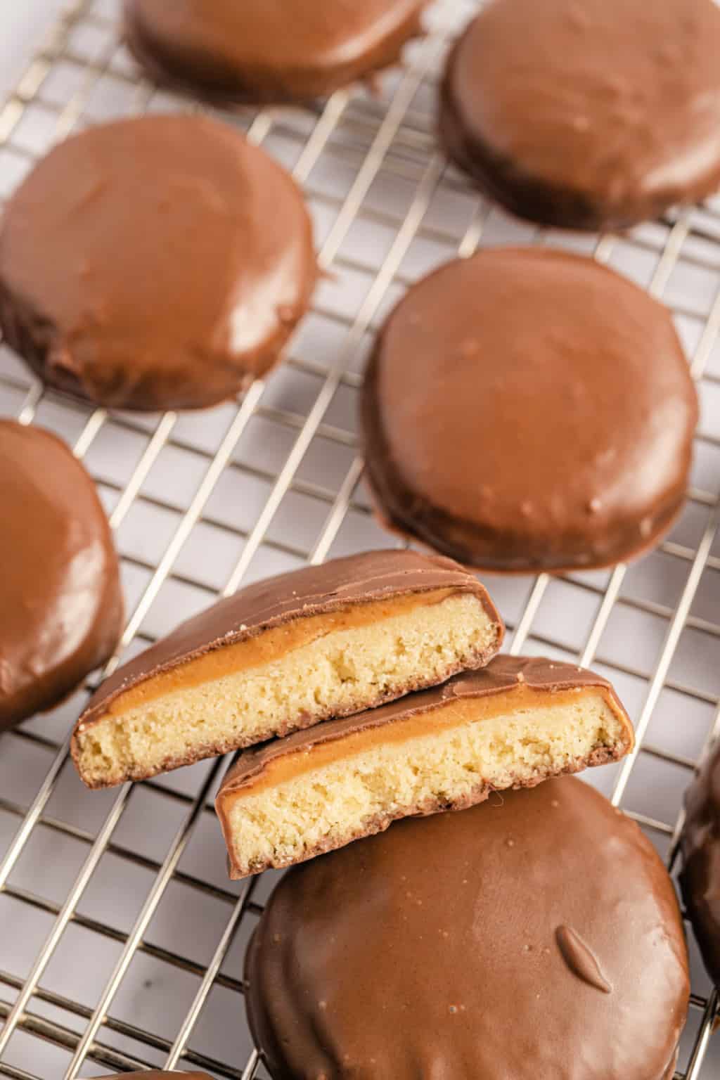 Tagalong Cookies Recipe Shugary Sweets