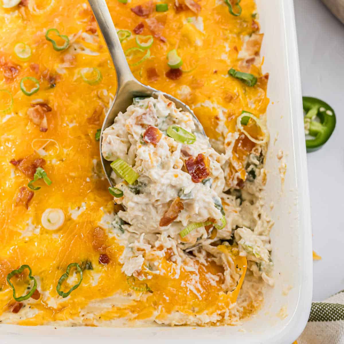 Jalapeno Popper Chicken Casserole Recipe