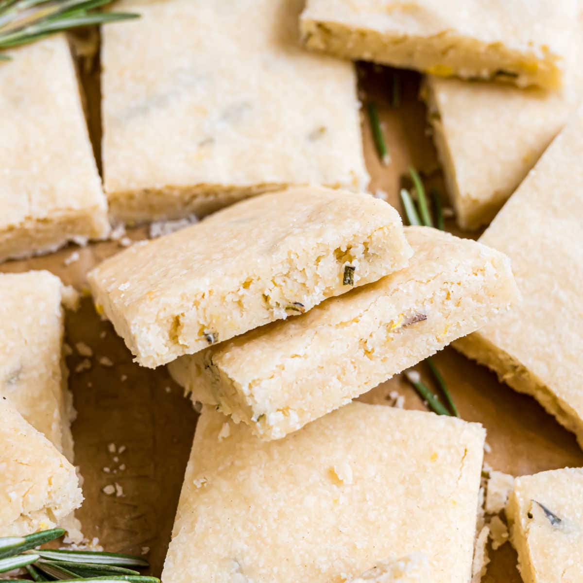 Rosemary Shortbread Cookies Recipe