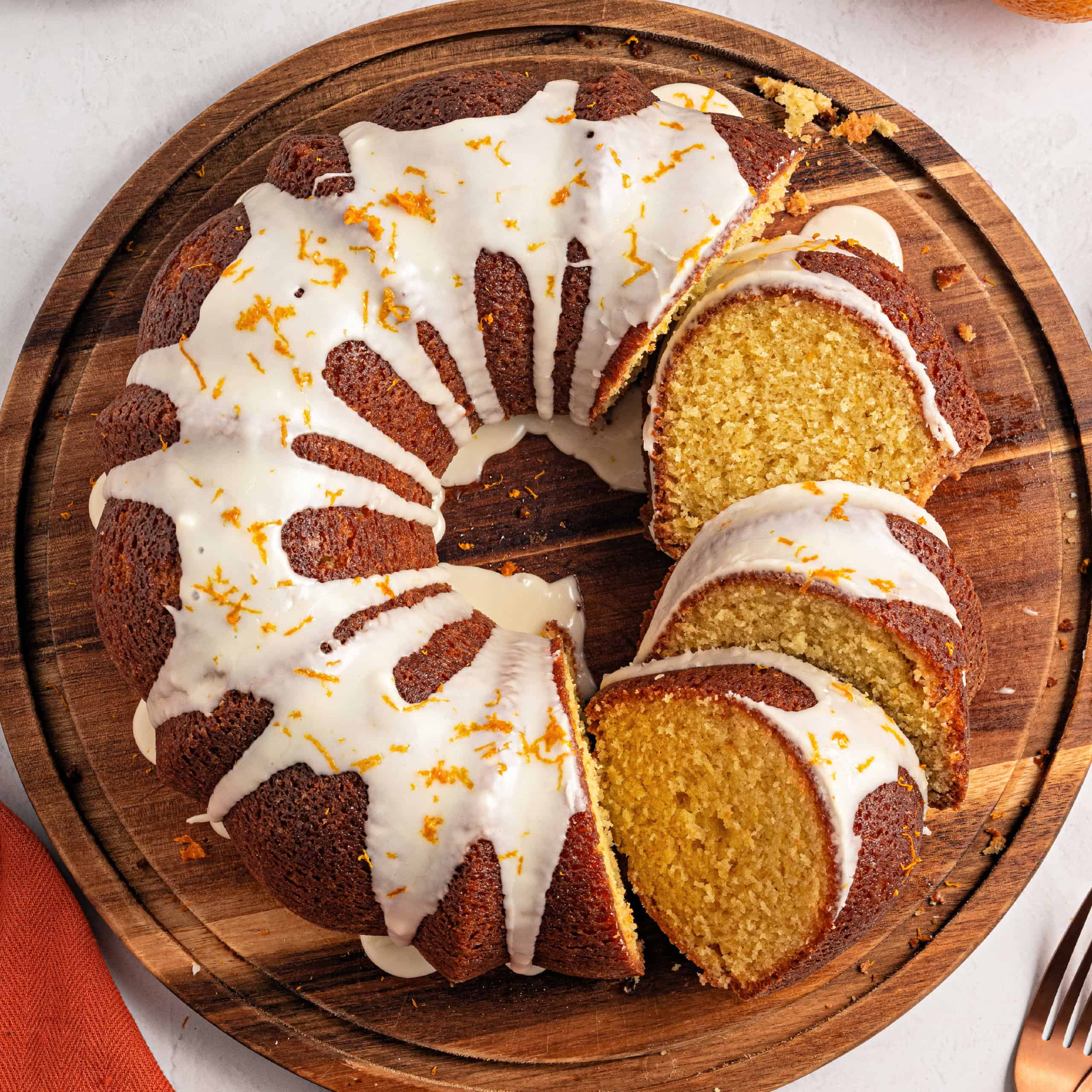 Orange Pound Cake Recipe